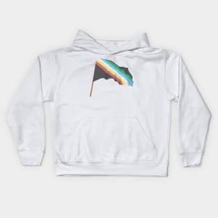 Disability pride flag Kids Hoodie